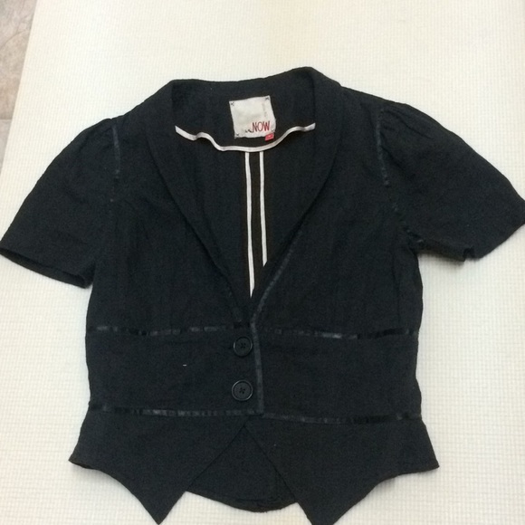 & The Now Short Sleeves Blazer short sleeve Size 0 - Picture 4 of 8